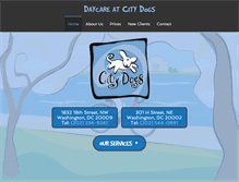 Tablet Screenshot of city-dogs.com